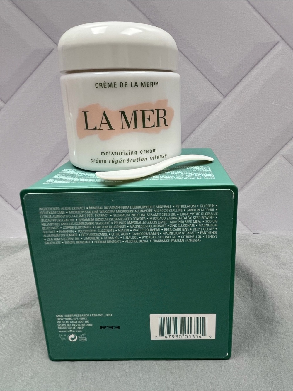 La Mer Crème de la Mer Moisturizing Cream 3.4 oz / 100 mL w/ Box & Spatula